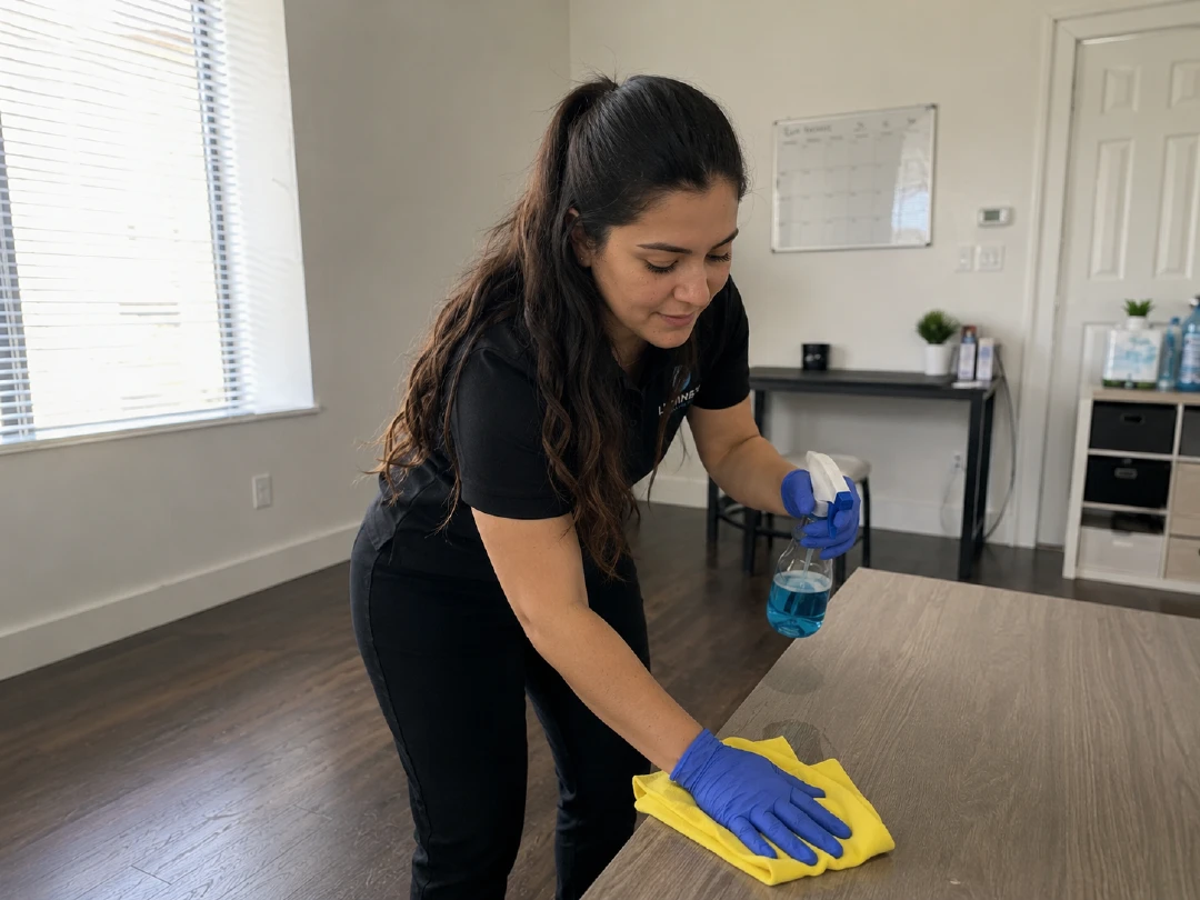 Guest-ready Airbnb cleaned by Luminex